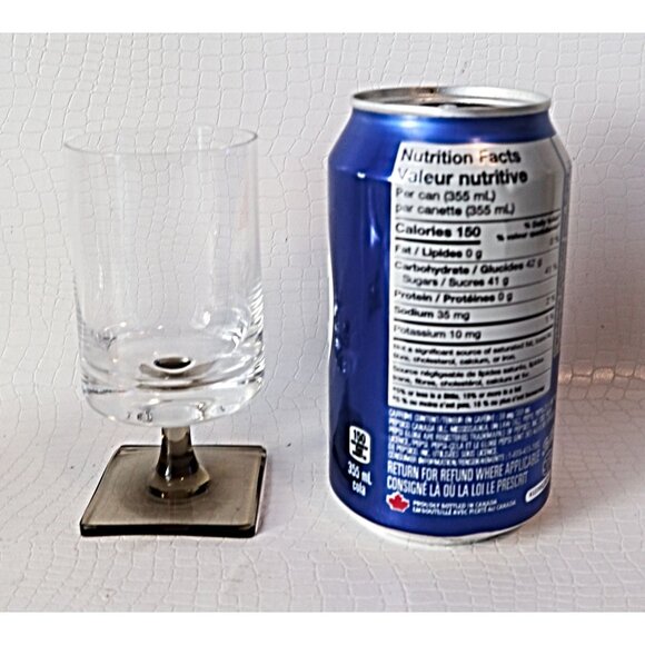 6 Crystal WINE GLASSES ROSENTHAL Berlin George Butler Jensen Vintage Barware - Picture 5 of 5